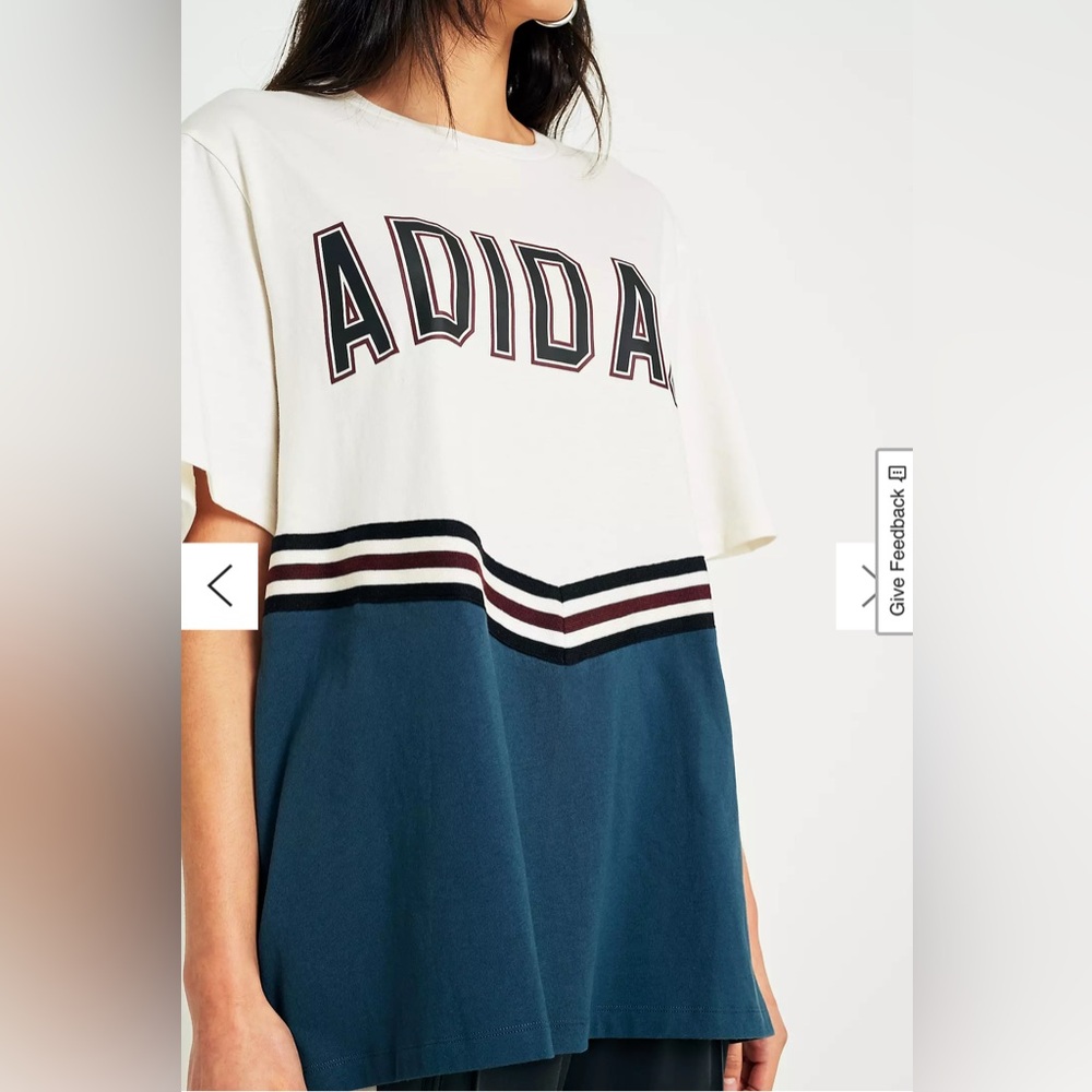 Adidas Originals Chevron Striped Short Sleeve T-Shirt - Picture 3 of 16